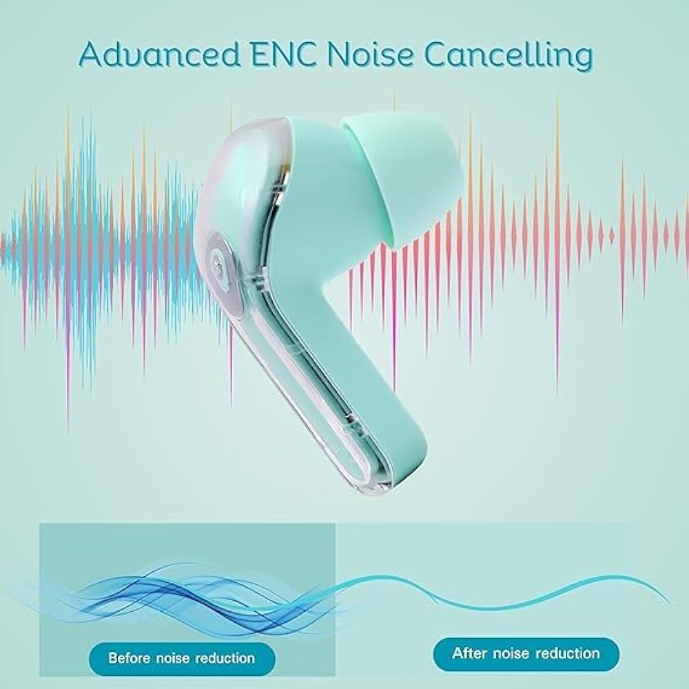 Stylish Wireless Bluetooth Earbuds with LED Battery Display ...