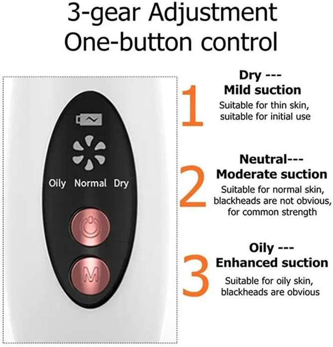 Blackhead Remover Unboxing | 3 Suction Modes