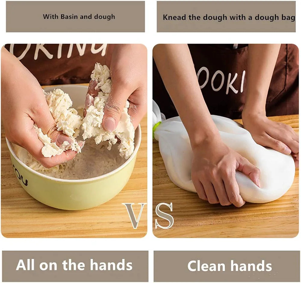Silicone Kneading Dough Bag | Multipury to | Non-Toxic & Reusable Kitchen Tool