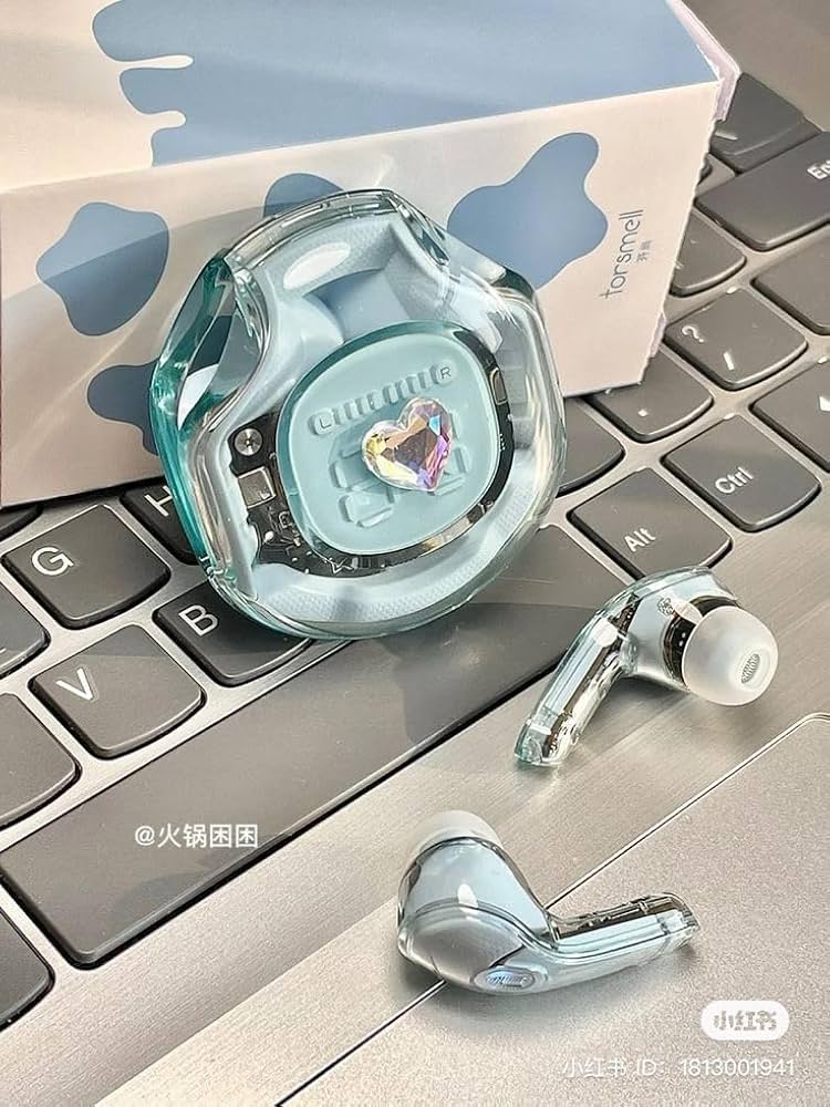 Stylish Wireless Bluetooth Earbuds with LED Battery Display ...