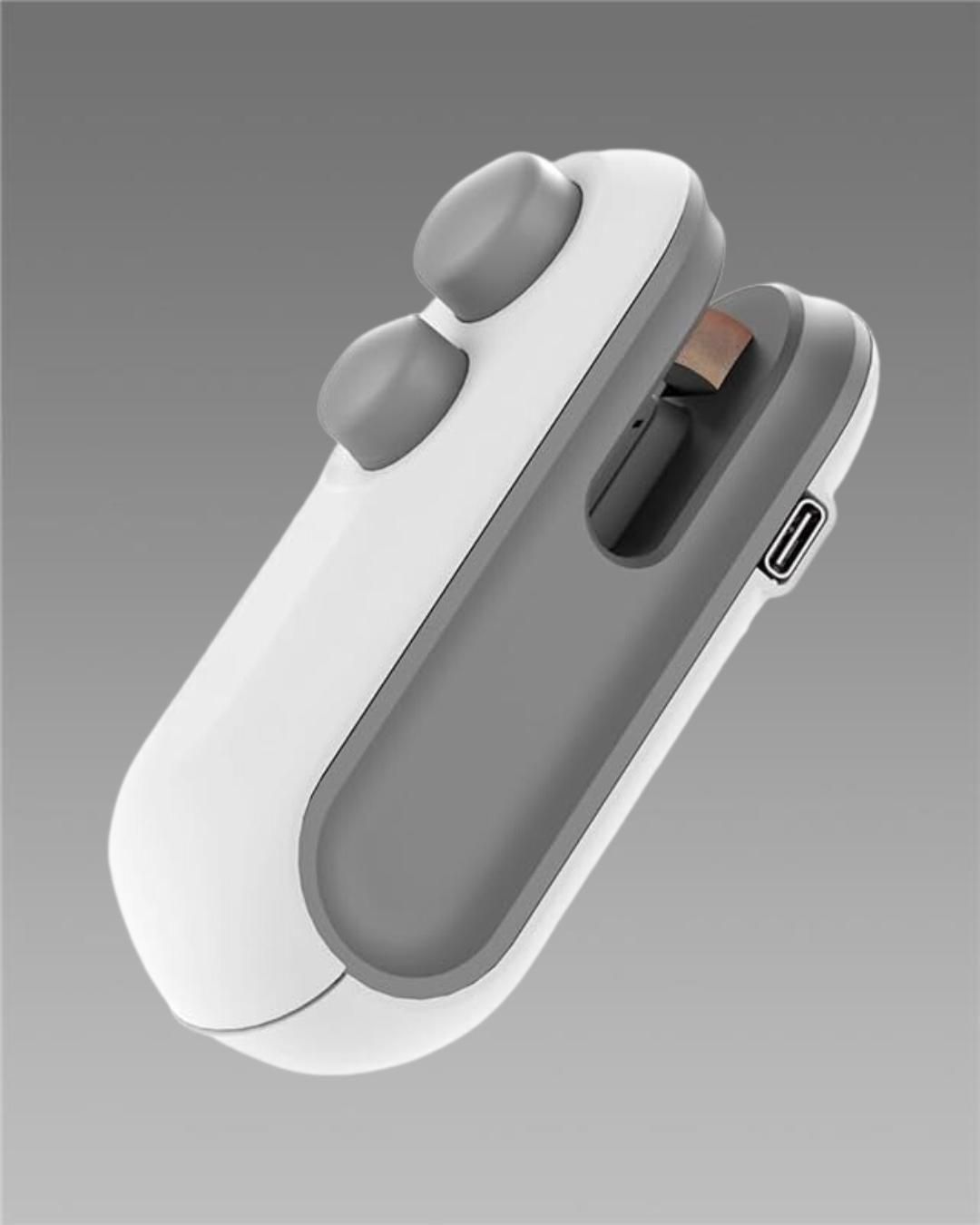 Portable Mini Sealing Machine 2 in 1 USB Rechargeable...