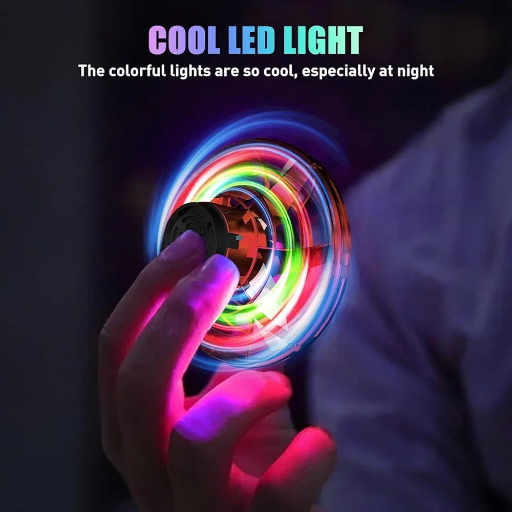 Flying Spinner Toy with LED Lights – ...