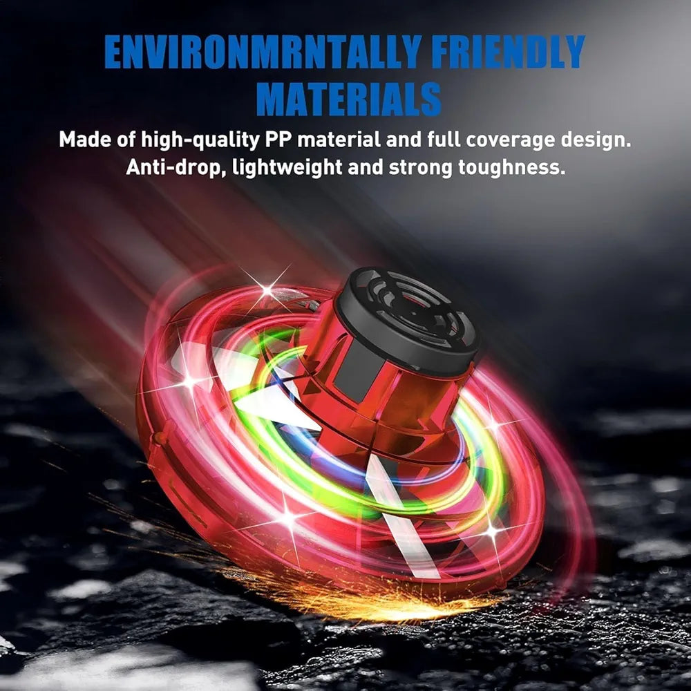 Flying Spinner Toy with LED Lights – ...