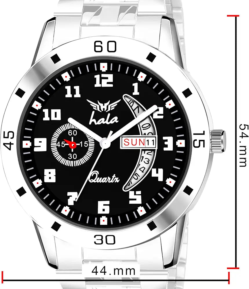 Stylish Silver Chain Analog Quartz Watch ...