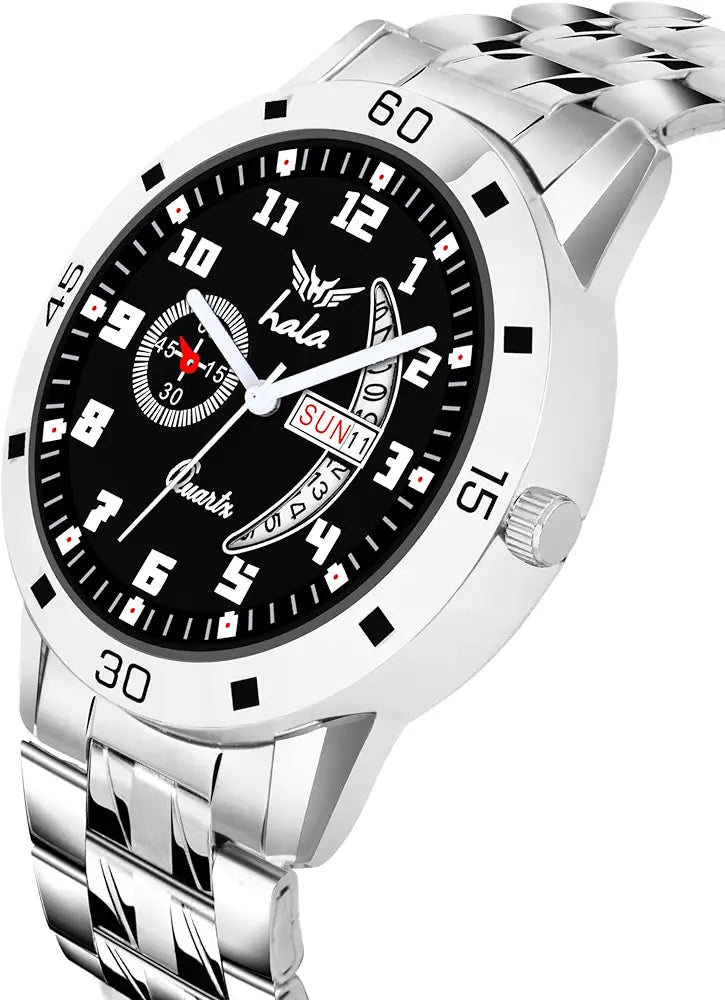 Stylish Silver Chain Analog Quartz Watch ...