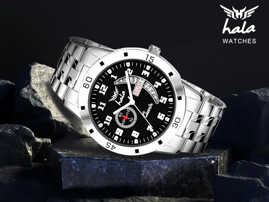 Stylish Silver Chain Analog Quartz Watch ...