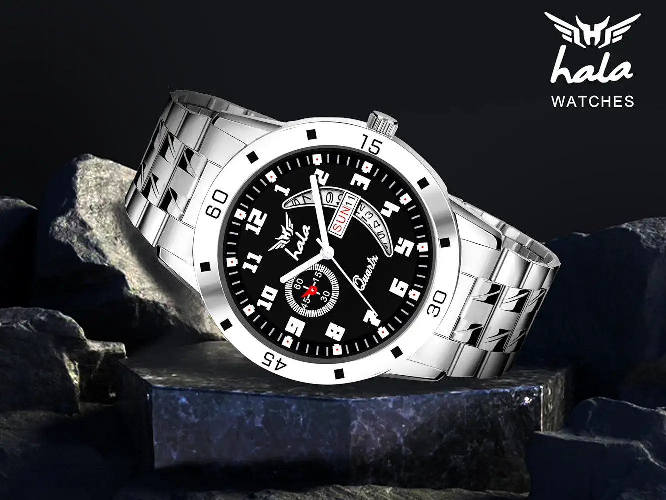 Stylish Silver Chain Analog Quartz Watch ...