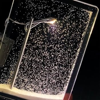 LED Street Light Snowfall Acrylic Night Lamp
